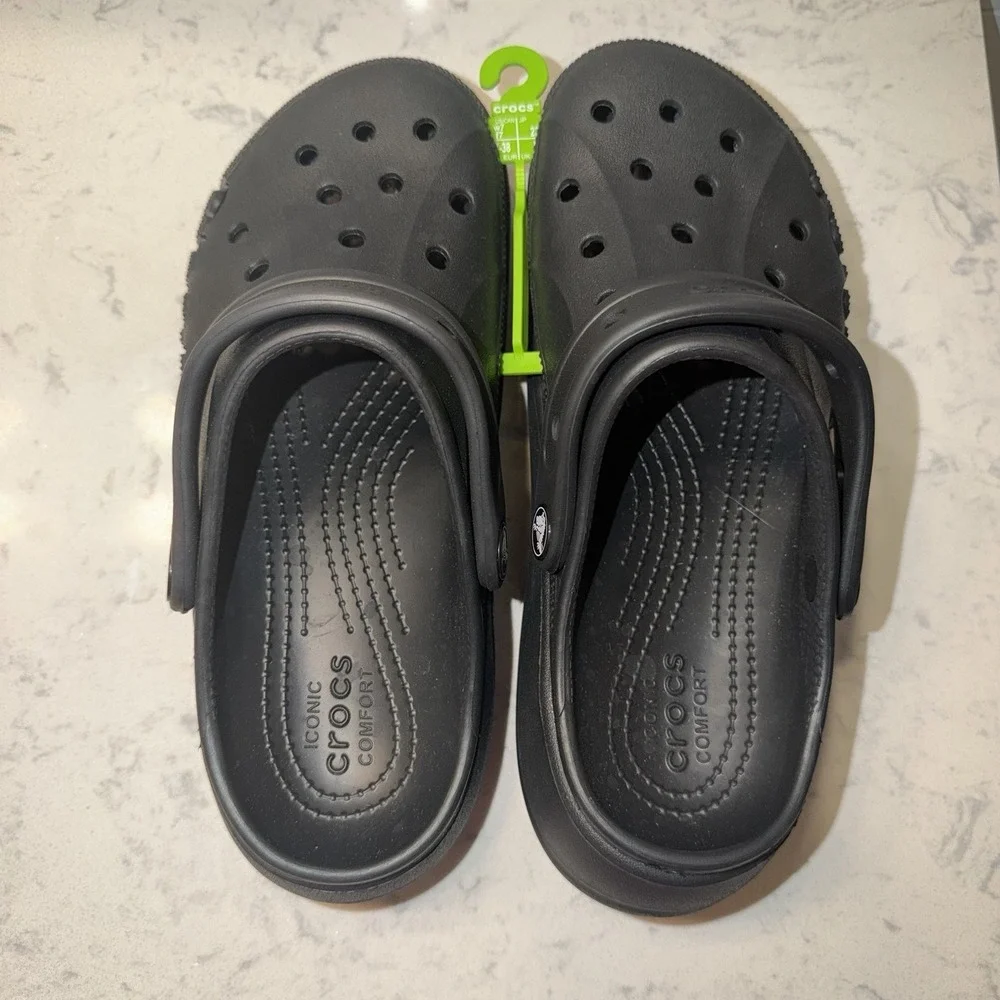 Crocs Women's Platform Shoes Baya Platform Clogs, Platform Shoes for Women sz 7